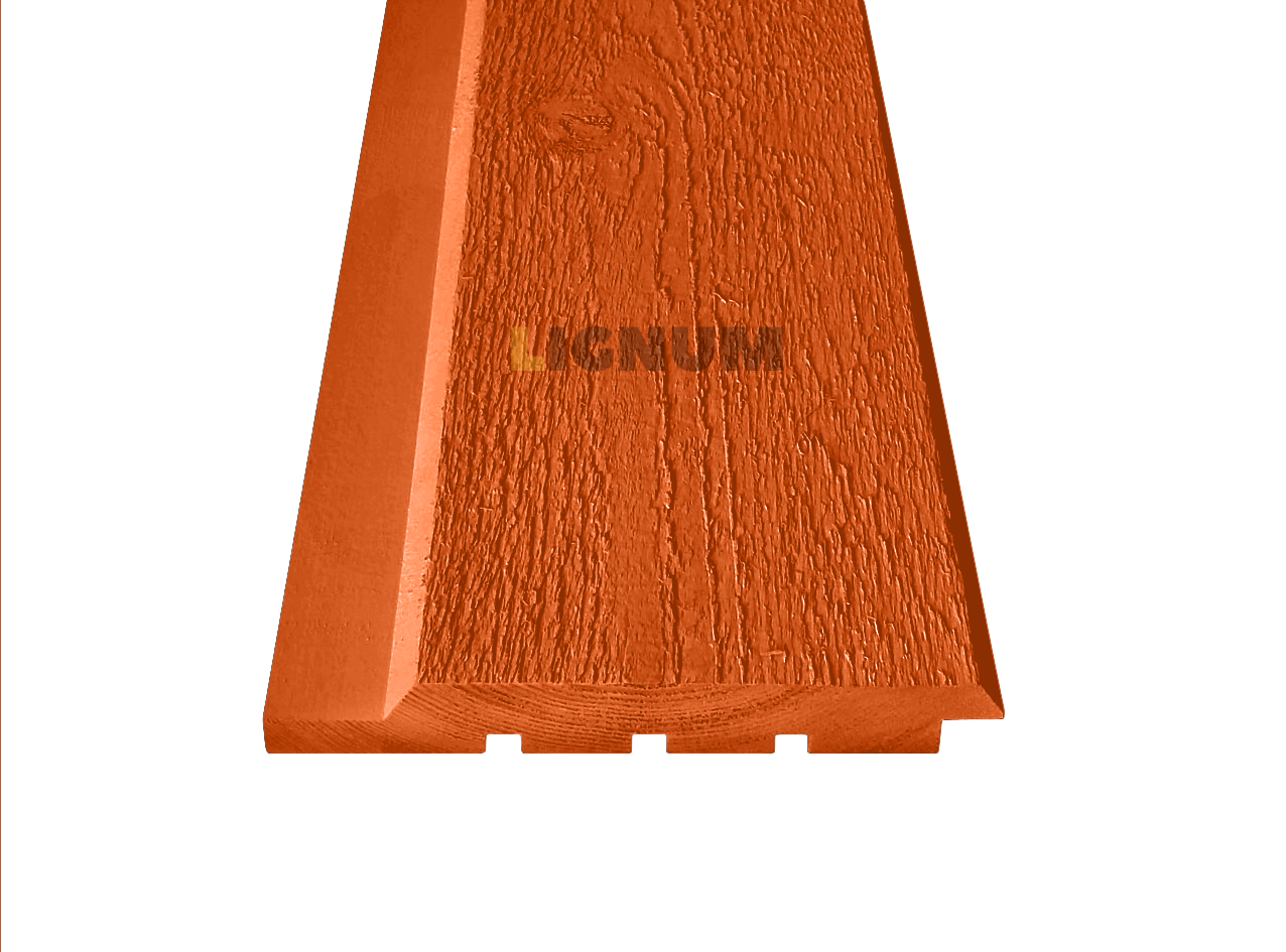 Скандинавская тонкопиленая доска, профиль UYV, заводская покраска, RAL 2004