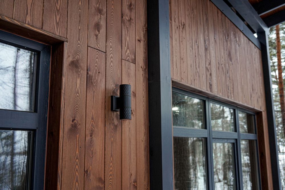 Внешний облик модульного дома: материал, который впечатляет