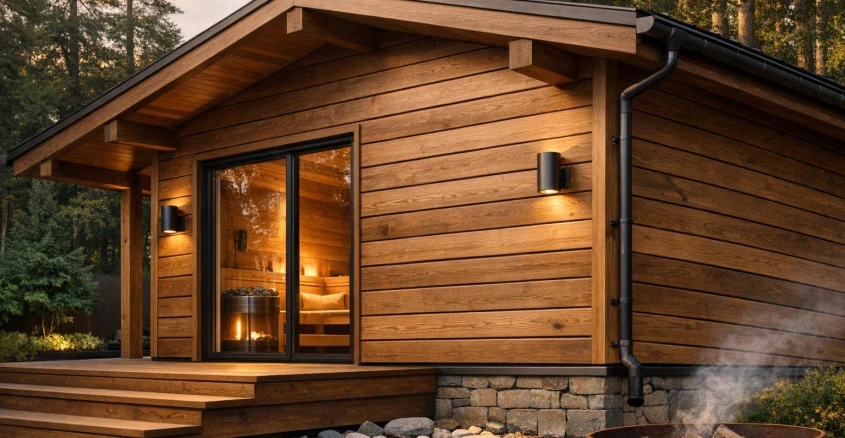 Деревянный фасад для бани: что важно учесть сразу