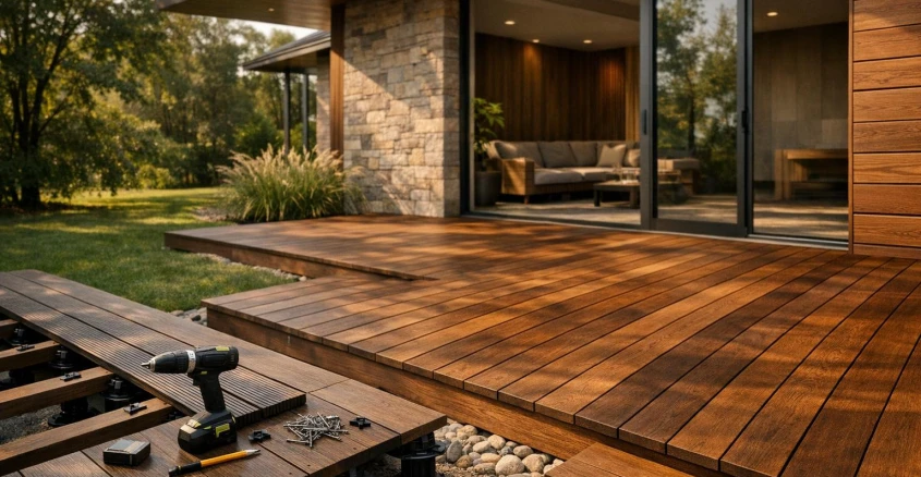 Как выбрать террасную доску для частного дома