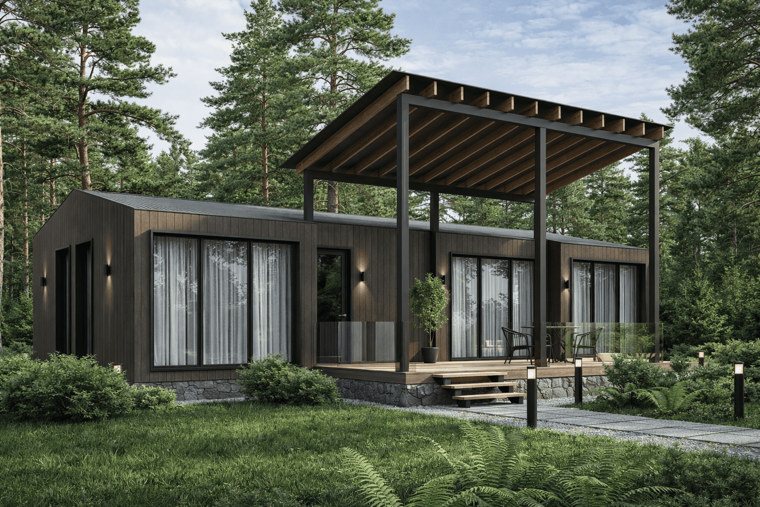 Модульный дом "Лигнум 4.0"