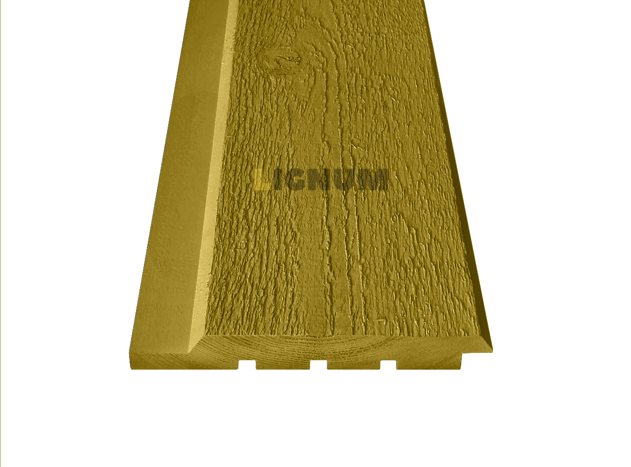 Скандинавская тонкопиленая доска, профиль UYV, заводская покраска, RAL 1027