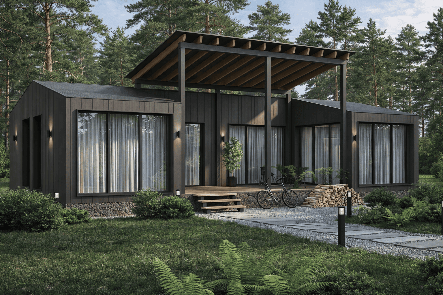 Модульный дом "Лигнум 3.0"