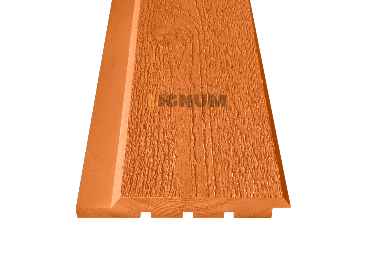 Скандинавская тонкопиленая доска, профиль UYV, заводская покраска, RAL 2003