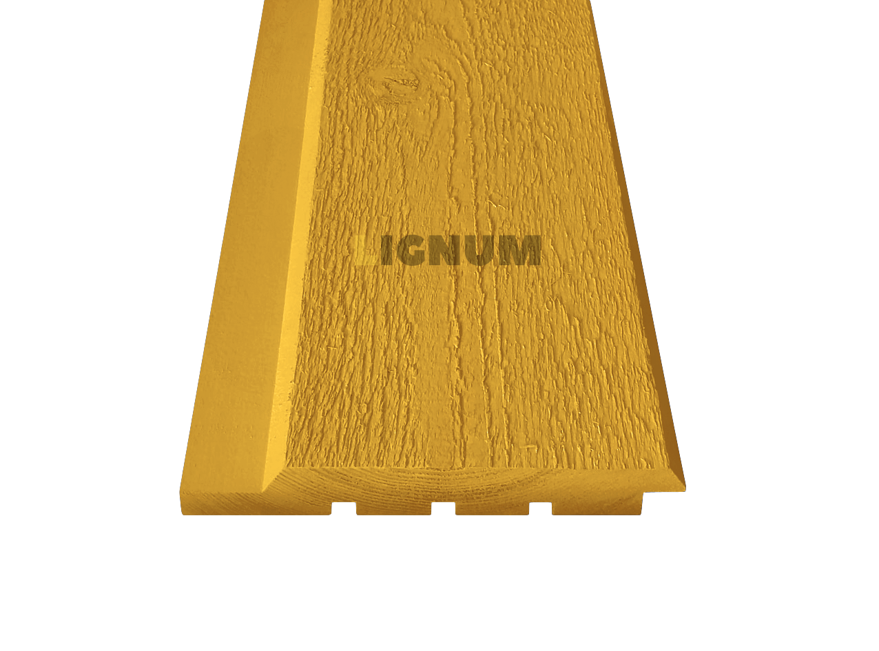 Скандинавская тонкопиленая доска, профиль UYV, заводская покраска, RAL 1003