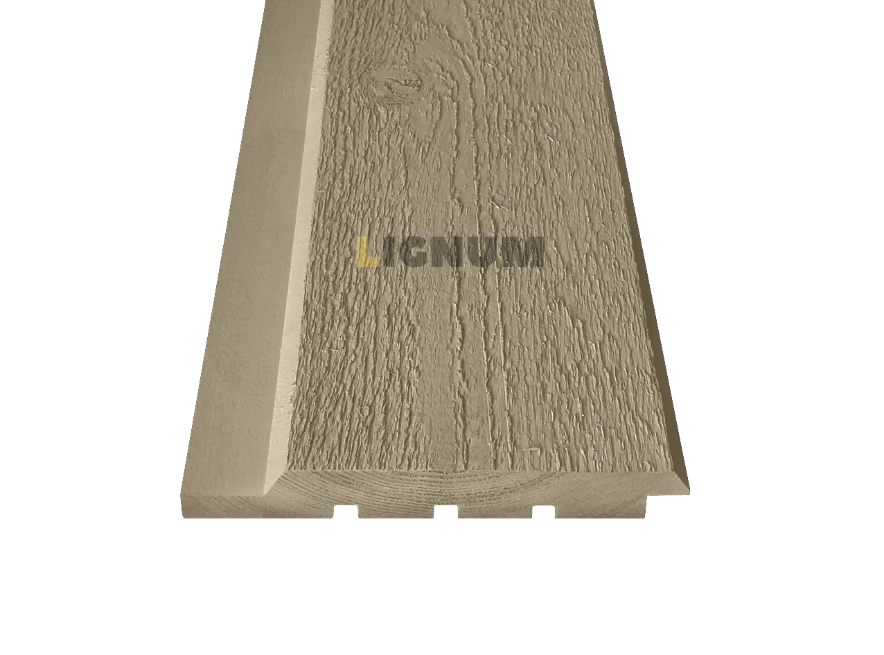 Скандинавская тонкопиленая доска, профиль UYV, заводская покраска, RAL 1019