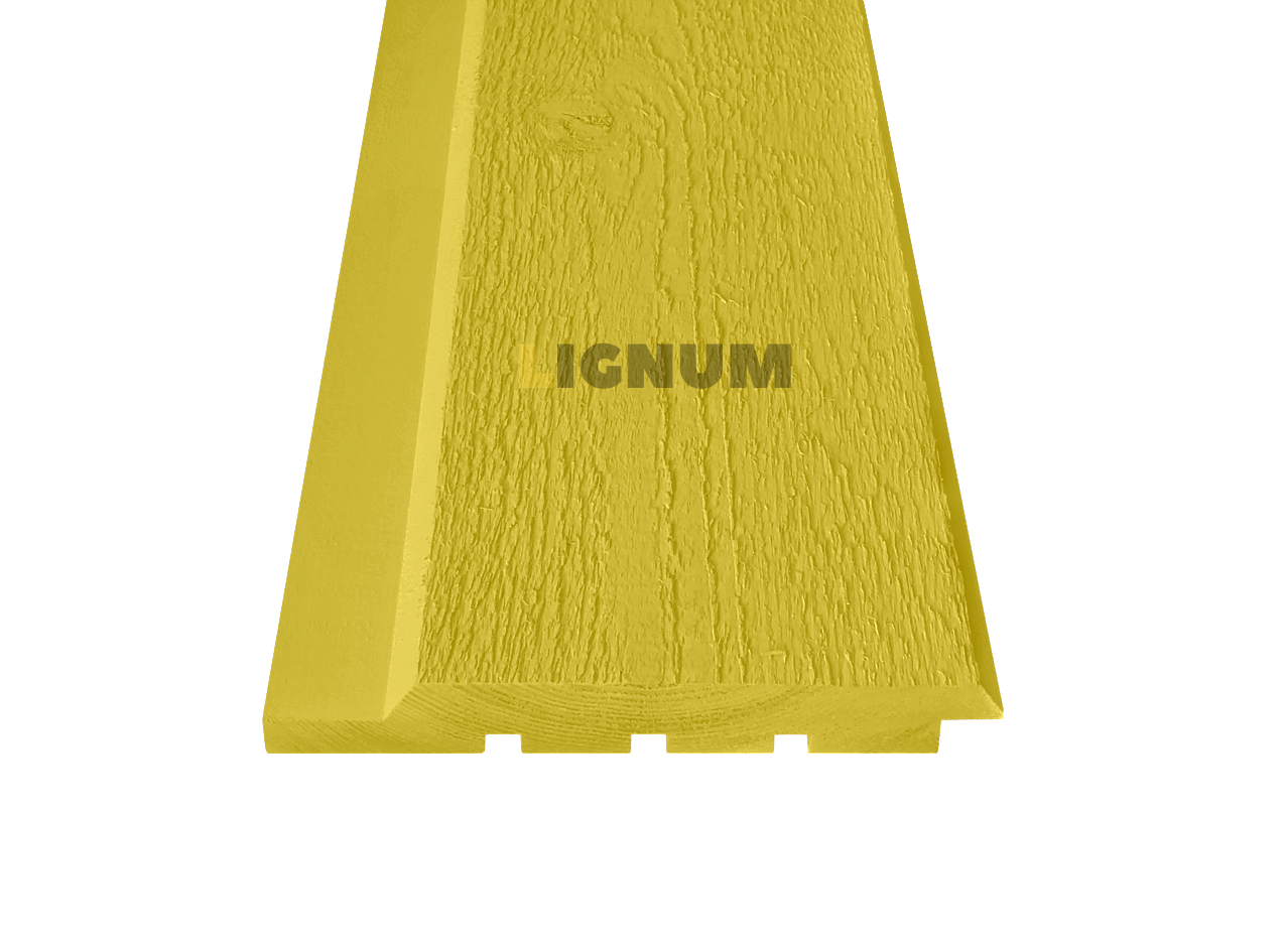 Скандинавская тонкопиленая доска, профиль UYV, заводская покраска, RAL 1012