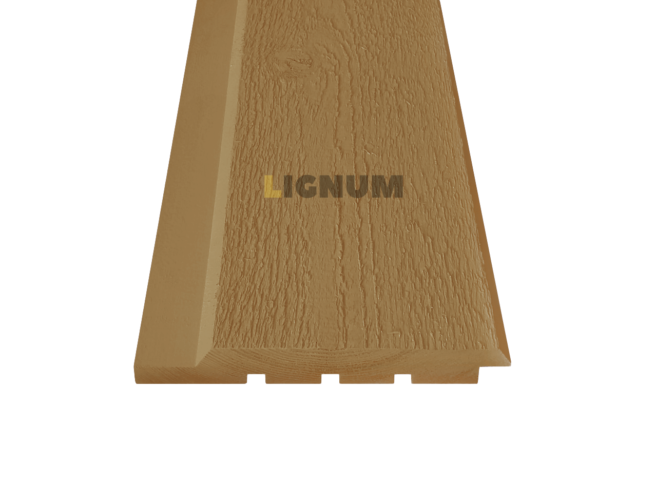 Скандинавская тонкопиленая доска, профиль UYV, заводская покраска, RAL 1011