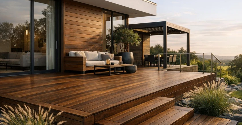 Терраса из термодревесины: когда это хороший выбор