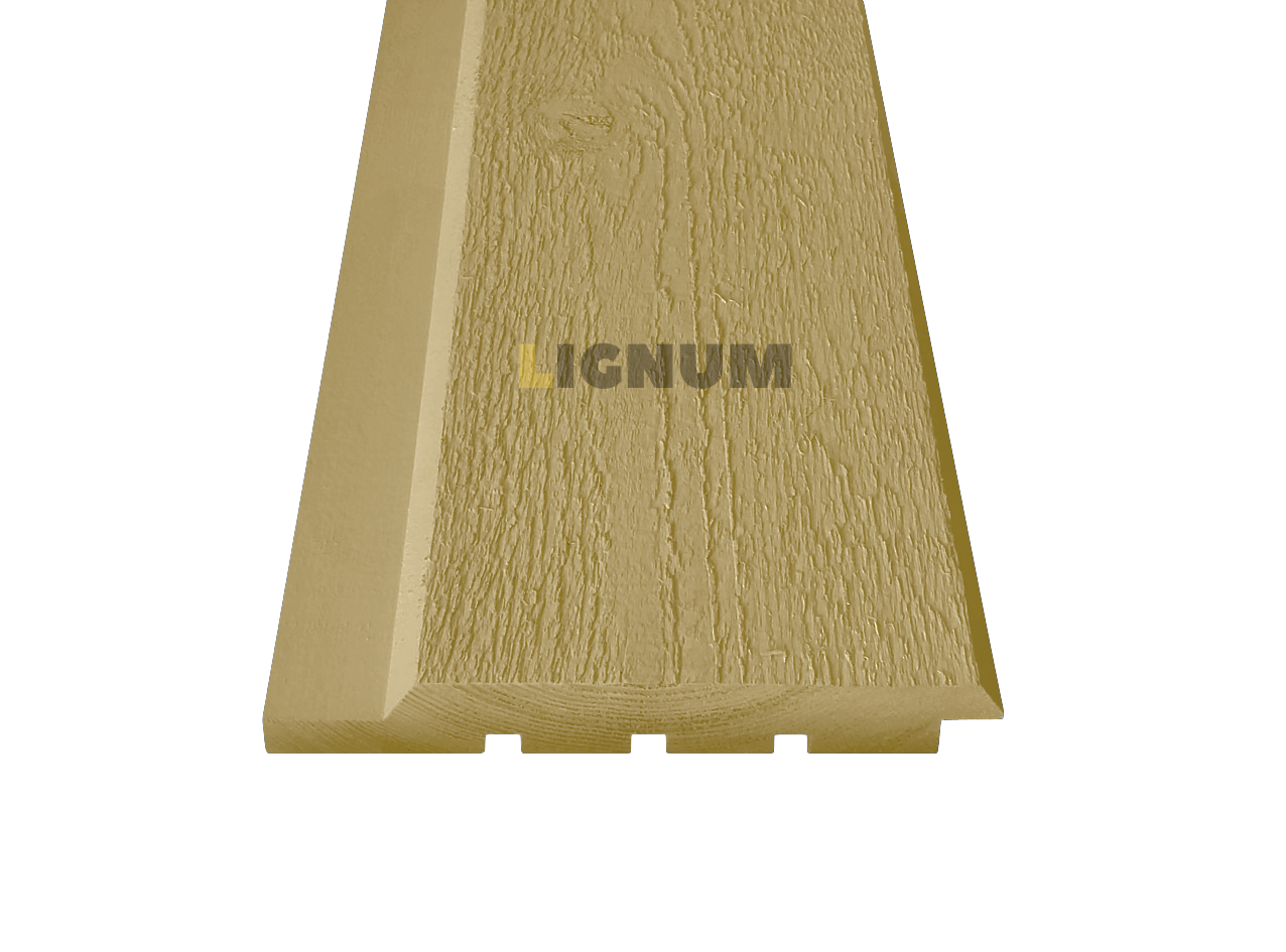 Скандинавская тонкопиленая доска, профиль UYV, заводская покраска, RAL 1002