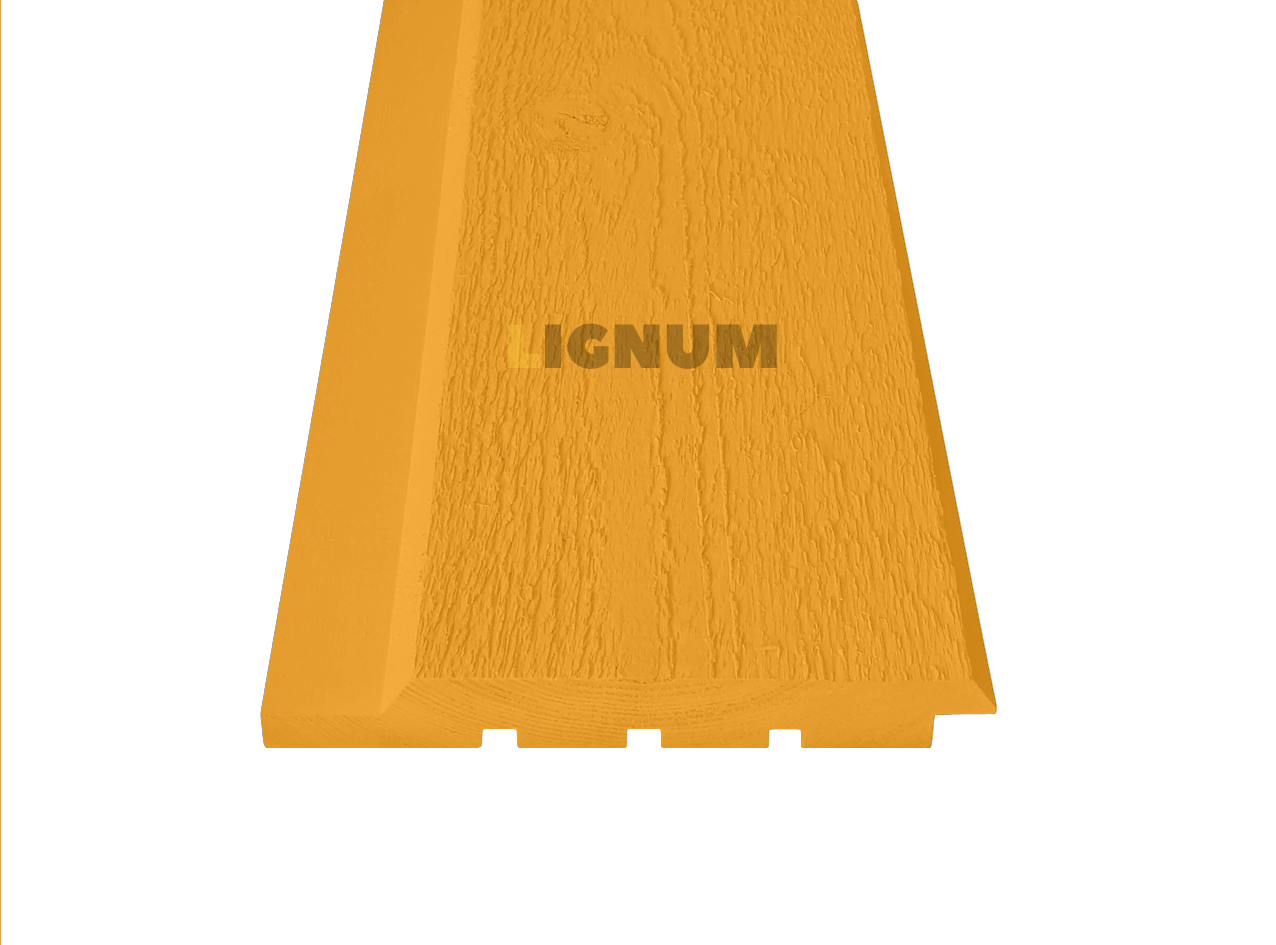 Скандинавская тонкопиленая доска, профиль UYV, заводская покраска, RAL 2007