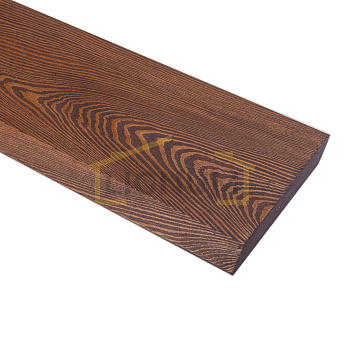 Планкен из лиственницы, с заводской покраской маслом