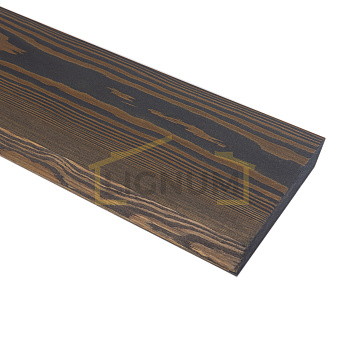 Планкен из лиственницы, с заводской покраской маслом