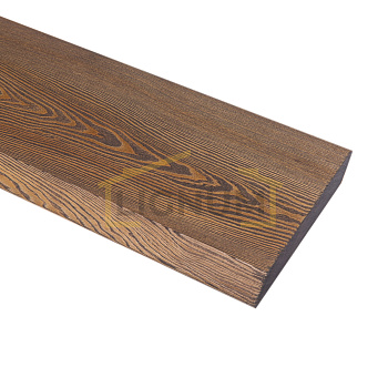 Планкен из лиственницы, с заводской покраской маслом