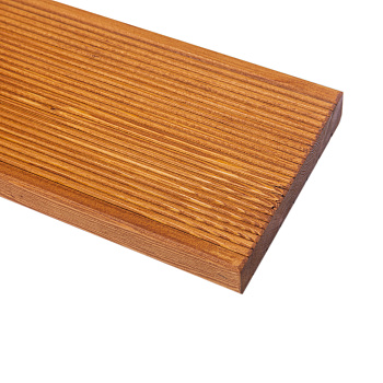 Террасная доска из лиственницы, с заводской покраской маслом