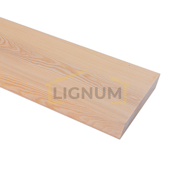 Планкен из лиственницы, с заводской покраской маслом